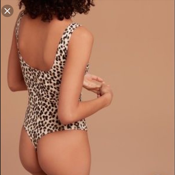 WILFRED LEILA CHEETAH BODYSUIT - Picture 3 of 7